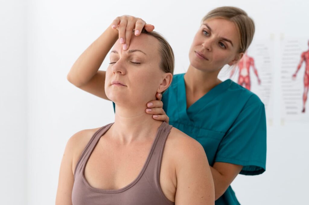Terapia stawów skroniowo-żuchwowych